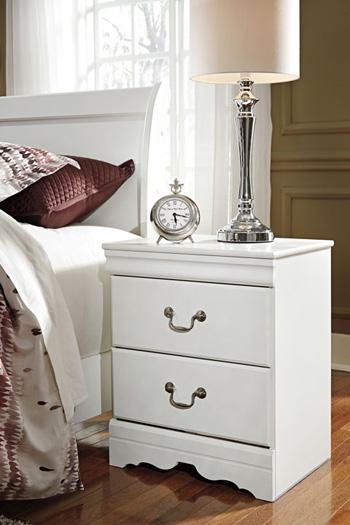 White Twin Sleigh Bed - StafforaFurniture