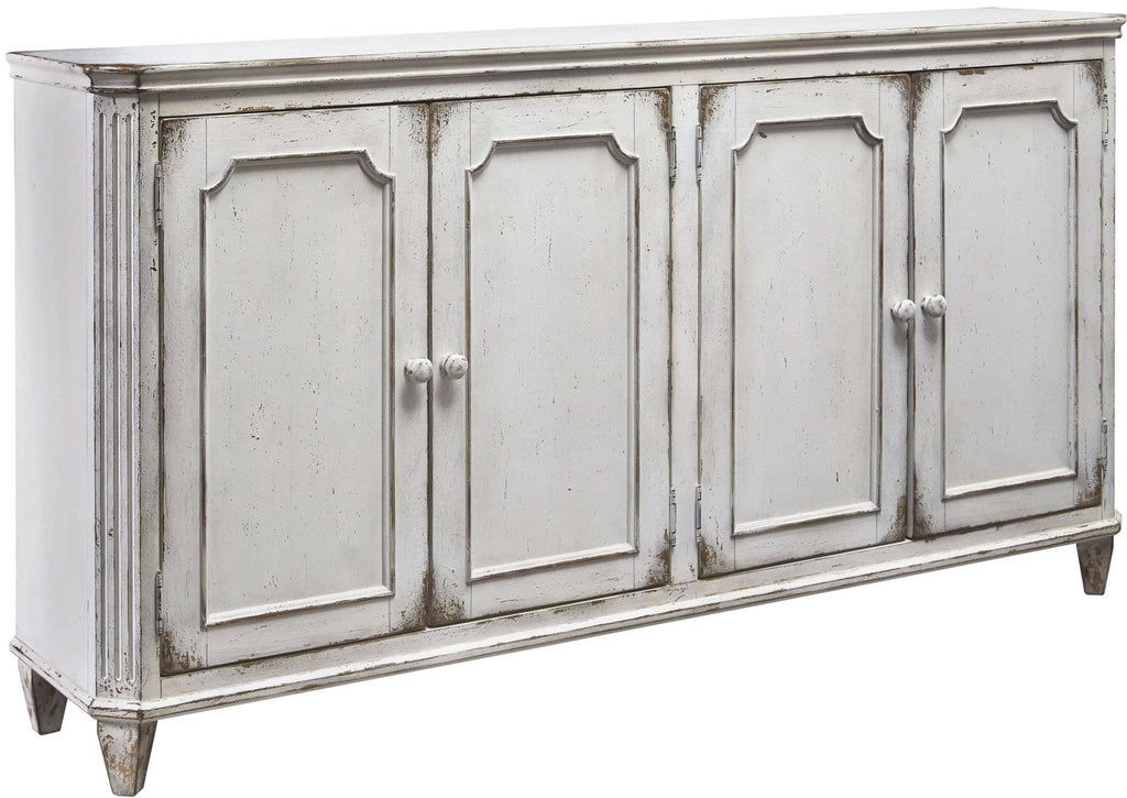 White Mirimyn Accent Cabinet - StafforaFurniture